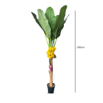 Artificial Banana Tree/Fruits - 190cm
