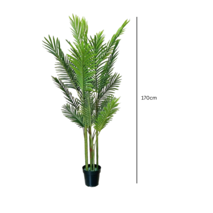 Artificial Six Stems Palm Tree Plant - 170cm